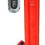 Task T25438 Pipe Wrench, 18 in L, Milled Jaw, Steel, I-Beam Handle