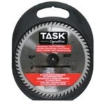 Task T24713 Resharpenable Circular Saw Blade, 10 in Dia, 5/8 in Arbor, 80-Teeth, Tungsten Carbide Cutting Edge