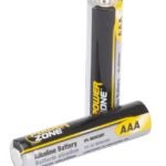 PowerZone LR03-24P Battery, 1.5 V Battery, AAA Battery, Zinc, Manganese Dioxide, and Potassium Hydroxide