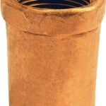 Elkhart Products 103R Series 30156 Reducing Pipe Adapter, 3/4 x 1/2 in, Sweat x FNPT, Copper