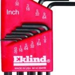 Eklind 10111 Hex Key Set, 11-Piece, Steel, Black