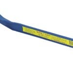 Estwing PB-18 Pry Bar, 18 in L, Beveled Tip, Steel, Blue