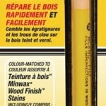 Minwax Blend-Fil CM1100966 Wood Filler Pencil, Ebony