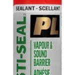 LePage 1435208 Acoustical Sealant, Black, 41 to 95 deg F, 295 mL Cartridge