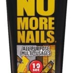 LePage No More Nails 2047902 All Purpose Adhesive, White, 177 mL Tube