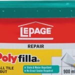 LePage Polyfilla 1256124 Wall Tile Grout, Off-White, 900 mL Tub