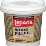 LePage 462072 Wood Filler, Solid, Light Tan, 225 mL Tube