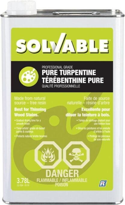 Recochem 13-304 Turpentine Thinner, 3.78 L Bottle Sells in Quantity of 4