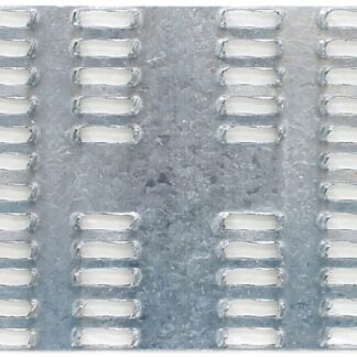 Simpson Strong-Tie MP Series MP14 Mending Plate, 4 in L, 1 in W, 20 ga, Steel, Galvanized Sells in Quantity of 100