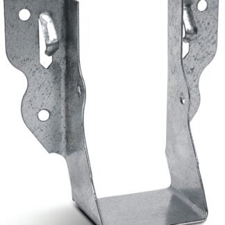 Simpson Strong-Tie LU Series LU26L Standard Joist Hanger, 5 in H, 1-5/8 in D, 1-9/16 in W, 2 x 6 in, Steel, Galvanized Sells in Quantity of 100