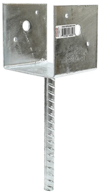 Simpson Strong-Tie RCPS3.5HDG Rebar Carport Saddle, Steel, Galvanized Sells in Quantity of 12