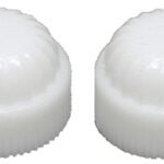 Atron 01335/LA911 Finial Cap, Plastic, White, 4-Piece