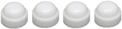 Atron 01335/LA911 Finial Cap, Plastic, White, 4-Piece