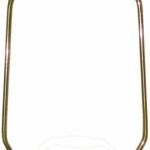 Atron 01247/LA102 Lamp Harp, 8 in L, Metal, Brass Fixture