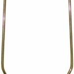 Atron 01249/LA104 Lamp Harp, 10 in L, Metal, Brass Fixture