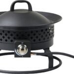 Seasonal Trends 50170/67805A Patio Fire Pit, 18-1/2 in OAW, Steel