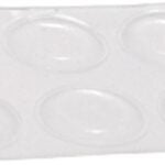 Shepherd Hardware 9965 Surface Guard Bumper Pad, 3/4 in, Round, Vinyl, Clear Sells in Quantity of 12