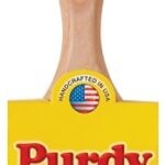 Purdy Pro-Extra Glide 144152725 Angular Trim Brush, 2-1/2 in W, 3-3/16 in L Bristle, Nylon/Polyester Bristle