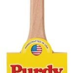 Purdy XL Dale Professional 144080325 Paint Brush, Angular Trim Brush, 2-11/16 in L Bristle, Nylon/Polyester Bristle