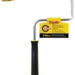 Purdy Revolution 144751240 Paint Roller Frame, 9-1/2 in L Roller, Comfort-Grip Handle, Black/Yellow Handle