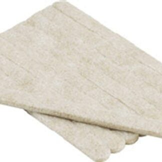 Shepherd Hardware 9954 Protective Strip, Felt Cloth, Beige, 6 in L, 1/2 in W, Rectangular