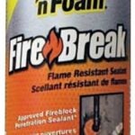 Touch 'n Foam 7565000128 Flame Resistant Sealant, Red, 1 hr Functional Cure, 16 oz