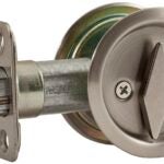 National Hardware V1954 Series N350-363 Privacy, Pocket Latch, Steel, Satin Nickel