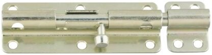 National Hardware N227-280 Heavy Barrel Bolt, 13/32 in Bolt Head, 4-5/8 in L Bolt, Steel, Zinc Sells in Quantity of 10