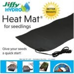 Jiffy 140297 Heat Mat, 20 in L, 10 in W, 120 V, Fiberglass