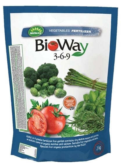 Nuway N3-6-9X2 Plant Food, 2 kg, 3-6-9 N-P-K Ratio