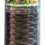 Jackson Wire 12 01 19 29 Poultry Netting, 25 ft L, 36 in W, 20 ga Gauge, Hexagonal Mesh, 1 in Mesh, Black