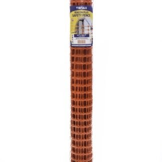 Tenax 89909104 Warning Barrier, 100 ft L, 3-1/2 x 1-1/2 in Mesh, HDPE, Orange