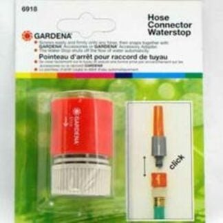 Gardena 6918 Hose Connector, Plastic