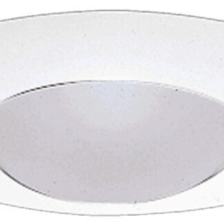 Halo 300P Recessed Light Trim, Metal Body, White