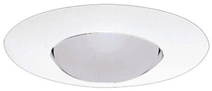 Halo 300P Recessed Light Trim, Metal Body, White