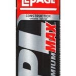 LePage PL PREMIUM MAX 2292242 Construction Adhesive, Gray, 266 mL Plastic Cartridge