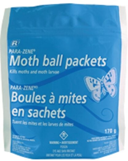 Recochem PARA-ZENE 10-802 Moth Ball, 170 g Pack, Solid, Chlorinated Hydrocarbon, White