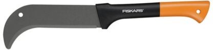 Fiskars Clearing Machete, 15 in Hardened Steel Curved Blade, Contoured Soft Grip Handle, 24 in L