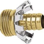 Gilmour 801224-1001 Hose Coupling, 1/2 in, Male, Brass