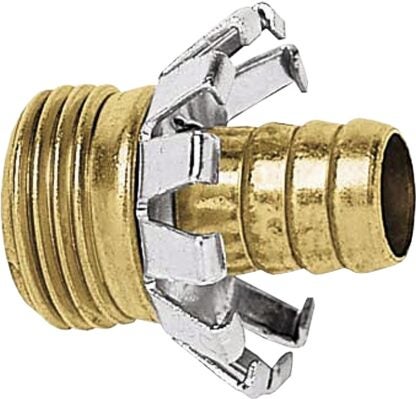 Gilmour 801224-1001 Hose Coupling, 1/2 in, Male, Brass