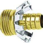 Gilmour 858014-1001 Hose Coupling, 5/8 in, Male, Brass