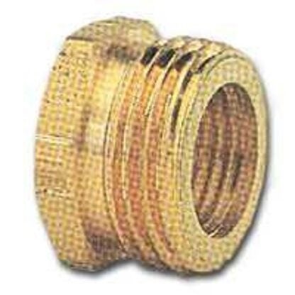 Gilmour 800774-1001 Hose Adapter, 3/4 x 3/4 in, MNPT x FNH, Brass, For: Garden Hose