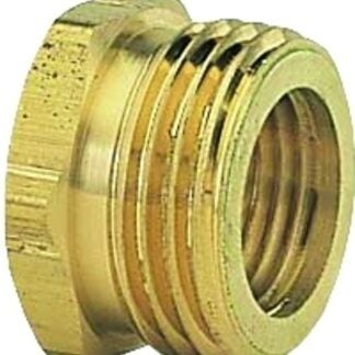 Gilmour 807054-1001 Hose Adapter, 3/4 x 1/2 in, MNH x FNPT, Brass, For: Garden Hose