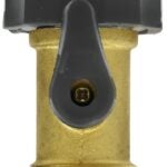 Gilmour 803004-1001 Shut-Off Valve, 1 -Port/Way, Brass Body