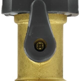 Gilmour 803004-1001 Shut-Off Valve, 1 -Port/Way, Brass Body