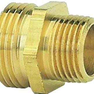 Gilmour 7MH5MP Hose Connector, 3/4 x 1/2 in, MNH x MNPT, Brass