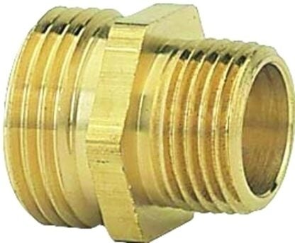 Gilmour 7MH5MP Hose Connector, 3/4 x 1/2 in, MNH x MNPT, Brass