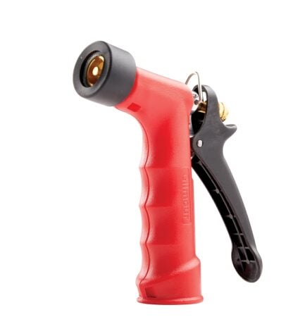 Gilmour 0572 Hose Nozzle, Female, Metal, Red