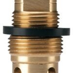 Moen M-Line Series M0002 Cold Crane Cartridge, 13/16 x 15/16 in Connection, MNPT, Brass