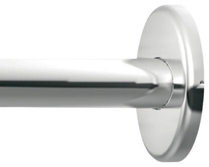 Moen DN2130CH Adjustable Shower Rod, 36 to 60 in L Adjustable, Chrome